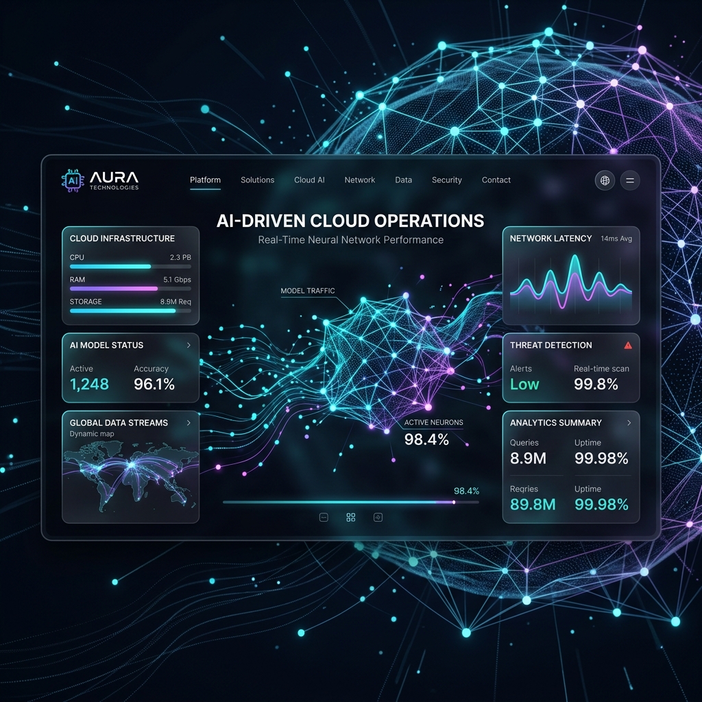 Dashboard tecnológico avanzado